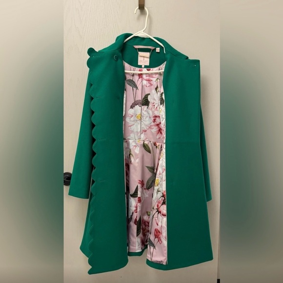 Rare limited edition Ted Baker London Blarnch wool blend swing coat - Picture 9 of 11